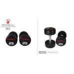 Rubber Dumbbell - IR3204 ( 390 KG Set )